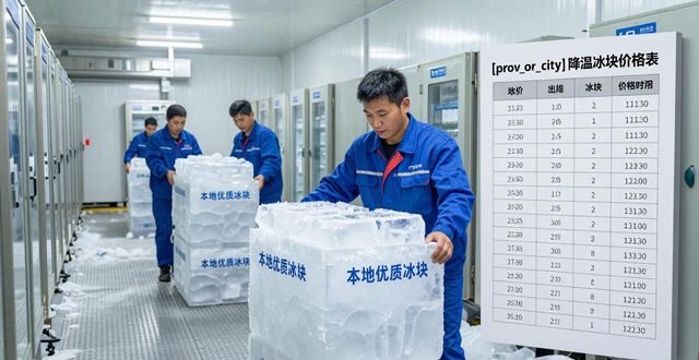 上海杨浦区降温冰块多少钱一吨？本地制冰厂报价来了