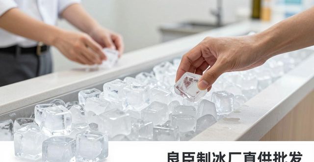上海杨浦区食用冰销售 良臣制冰厂直供批发