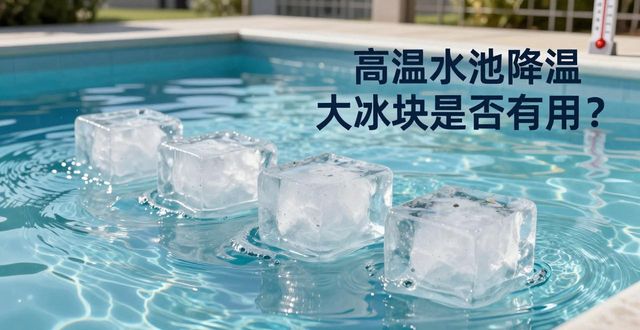 上海杨浦区高温水池降温大冰块，到底管不管用？